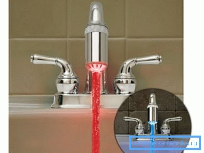 Podświetlany aerator Podświetlany aerator
