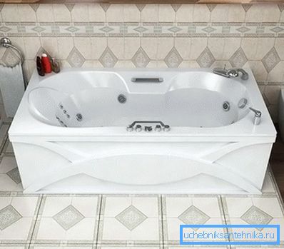 Wanna akrylowa z hydromasażem Wanna akrylowa z hydromasażem