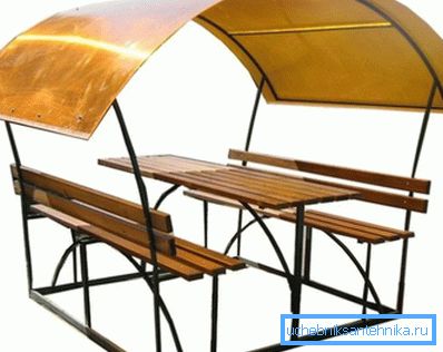 Arbor z rury profilowej Arbor z rury profilowej