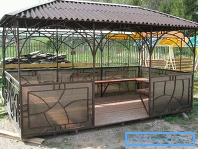 Arbor z profilu prostokątnego