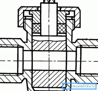 Rysunek żurawia z cylindrycznym mechanizmem blokującym Rysunek żurawia z cylindrycznym mechanizmem blokującym