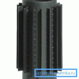 Żeliwna rura kominowa z chłodnicą Żeliwna rura kominowa z chłodnicą