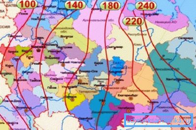 Ten wykres pokazuje głębokość wnikania mrozu przez strefy klimatyczne. Ten wykres pokazuje głębokość wnikania mrozu przez strefy klimatyczne.