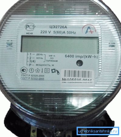 Dwukanałowy licznik elektryczny. Dwukanałowy licznik elektryczny.