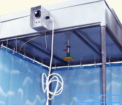 Ogrzewanie elektryczne zbiornika za pomocą TENA