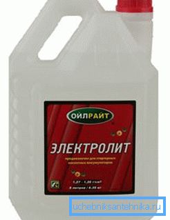 Elektrolit baterii Elektrolit baterii
