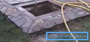 Jeśli studnia jest tak niska i prostokątna, można użyć nowoczesnego, odpornego na wilgoć i wysoką temperaturę materiału konstrukcyjnego. Jeśli studnia jest tak niska i prostokątna, można użyć nowoczesnego, odpornego na wilgoć i wysoką temperaturę materiału konstrukcyjnego.