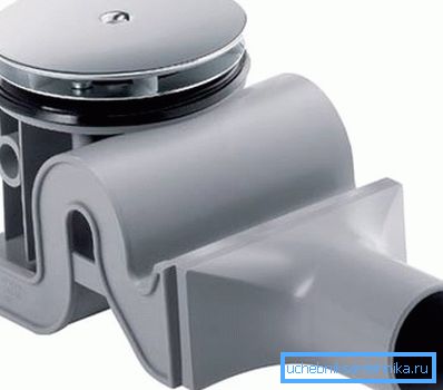Zdjęcie kompaktowego modelu syfonu prysznicowego