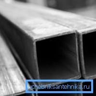 Zdjęcia profilowanych rur o przekroju 40x40 mm Zdjęcia profilowanych rur o przekroju 40x40 mm