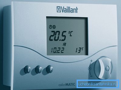 Zdjęcie termostatu sterującego pracą kotła Zdjęcie termostatu sterującego pracą kotła