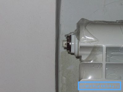 Zdjęcie zainstalowanego zaworu Zdjęcie zainstalowanego zaworu