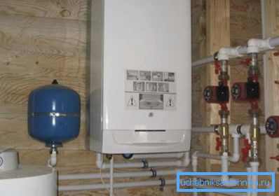 Kocioł gazowy zainstalowany w kraju Kocioł gazowy zainstalowany w kraju
