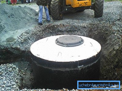 874 Zamknięty dół z betonowych pierścieni