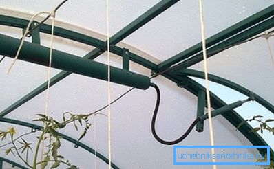 Hydrauliczny system automatycznej wentylacji szklarni Hydrauliczny system automatycznej wentylacji szklarni