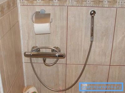 Zestaw higieniczny z mikserem termostatycznym