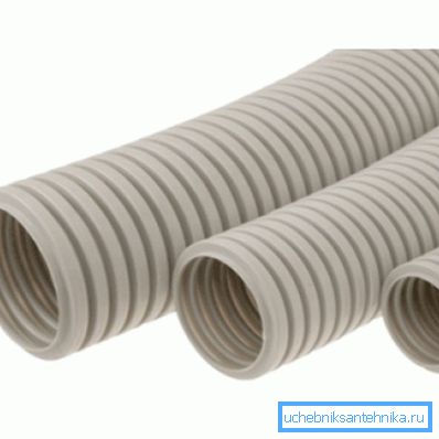 Rura z PVC falistego Rura z PVC falistego