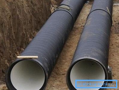 Zewnętrzna rura kanalizacyjna z PVC falistego Zewnętrzna rura kanalizacyjna z PVC falistego
