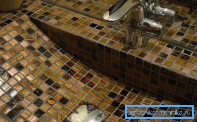 Mosaic Finished Sink - DIY Handmade