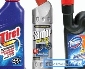 Chemikalia do usuwania blokad są prezentowane w szerokim zakresie.
