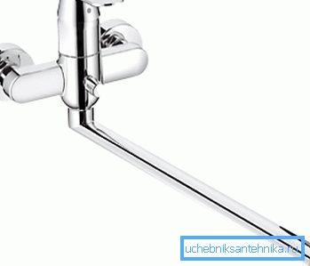 Długość wylewki powyżej 300 mm Długość wylewki powyżej 300 mm