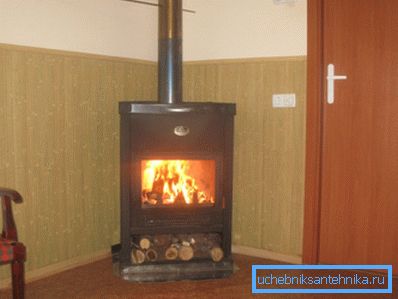 Kominek Teplodar OB 120 we wnętrzu Kominek Teplodar OB 120 we wnętrzu