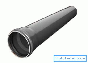 Rura kanalizacyjna PP F110 z gumowym uszczelniaczem Rura kanalizacyjna PP F110 z gumowym uszczelniaczem