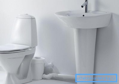 Pompa ściekowa za toaletą Pompa ściekowa za toaletą