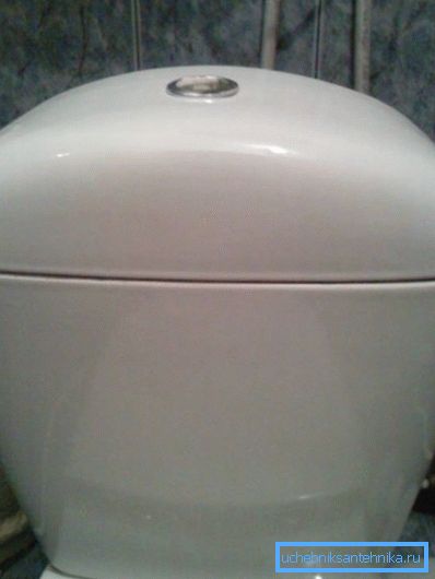 Zbiornik ceramiczny z przelewem Zbiornik ceramiczny z przelewem