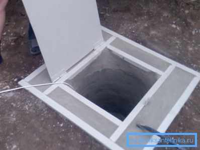 Keson z betonu z włazem Keson z betonu z włazem