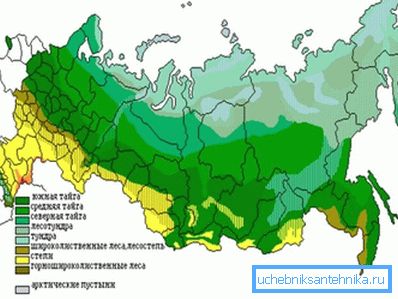 Strefy klimatyczne Federacji Rosyjskiej. Strefy klimatyczne Federacji Rosyjskiej.