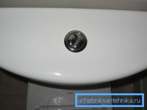 Przycisk jest podzielony na dwie części, aby wybrać jeden lub drugi tryb.