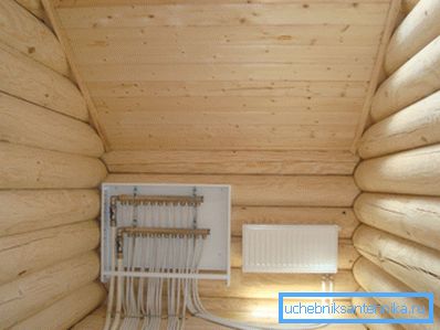 Instalacja kolektora instalacji grzewczej w prywatnym domu Instalacja kolektora instalacji grzewczej w prywatnym domu