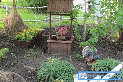 Studnia powinna być zainstalowana w odległym miejscu, tak aby się wyróżniała, jak na zdjęciu Studnia powinna być zainstalowana w odległym miejscu, tak aby się wyróżniała, jak na zdjęciu