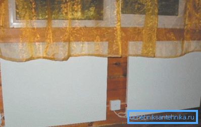 Amatorskie zdjęcie, nagrzewnice elektryczne, wykonane w postaci paneli z ceramicznymi wstawkami Amatorskie zdjęcie, nagrzewnice elektryczne, wykonane w postaci paneli z ceramicznymi wstawkami