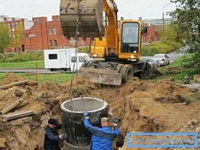 Instalacja koszulki z betonu. Instalacja koszulki z betonu.