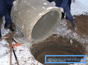 Instalacja pierścieni betonowych Instalacja pierścieni betonowych