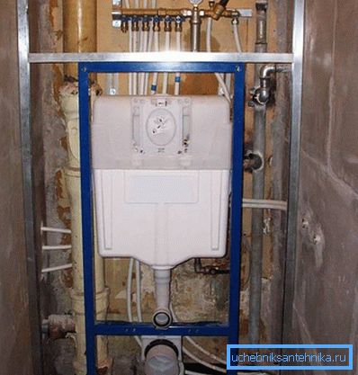 3956 Instalacja montażowa z wiszącą toaletą
