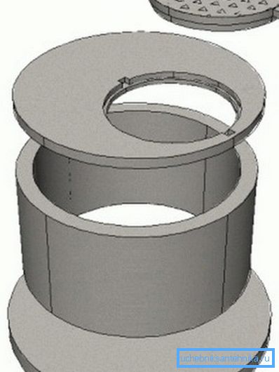 Instalacja na betonowym pysku. Instalacja na betonowym pysku.