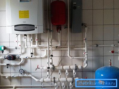 Instalacja ogrzewania z rur z polipropylenu