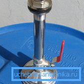 Montaż dyszy z dźwigiem na lufie Montaż dyszy z dźwigiem na lufie