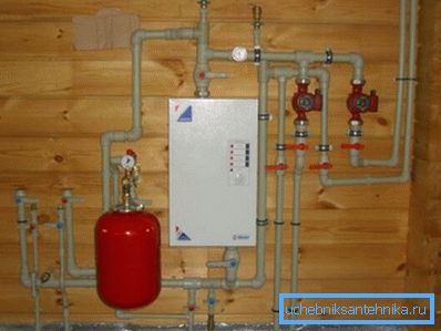 Zdjęcie pokazuje kocioł zasilany energią elektryczną. Zdjęcie pokazuje kocioł zasilany energią elektryczną.