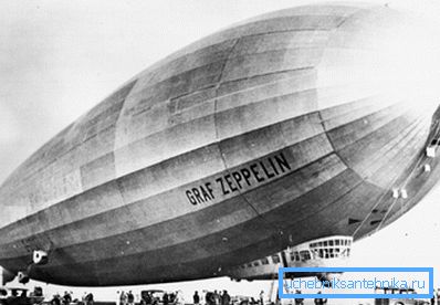 Na zdjęciu - niemiecki sterowiec Graf Zeppelin. Duralumin został użyty do budowy sztywnej ramy, która uczyniła samolot odpornym na podmuchy wiatru. Na zdjęciu - niemiecki sterowiec Graf Zeppelin. Duralumin został użyty do budowy sztywnej ramy, która uczyniła samolot odpornym na podmuchy wiatru.