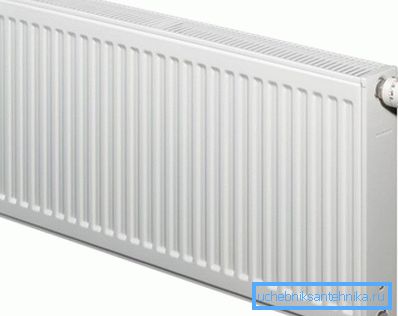 Na zdjęciu urządzenie grzewcze z zainstalowanym termostatem.