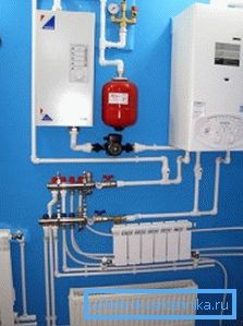 Na zdjęciu - połączenie kotła elektrycznego zostało zakończone. Na zdjęciu - połączenie kotła elektrycznego zostało zakończone.