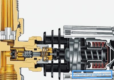 Schemat przedstawia urządzenie typowego termostatu