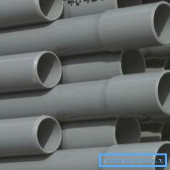 Ciśnieniowe rury z PVC-U Ciśnieniowe rury z PVC-U