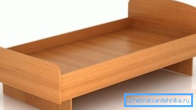 Zewnętrzne wykończenie metalowej ramy z laminowanymi płytami wiórowymi.
