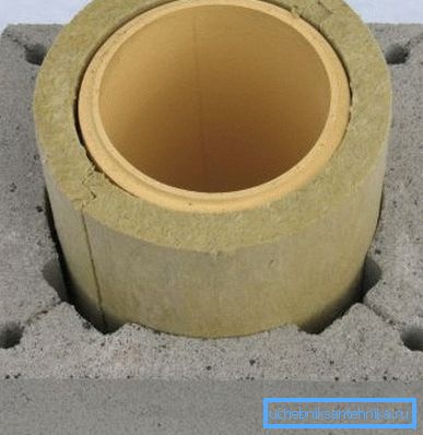 Próbka ceramicznej rury kominowej Próbka ceramicznej rury kominowej
