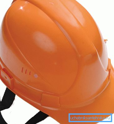 Przykładowy kask budowlany Przykładowy kask budowlany