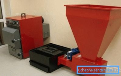 Oddzielny bunkier, połączony z różnymi rodzajami kotłów na paliwo stałe Oddzielny bunkier, połączony z różnymi rodzajami kotłów na paliwo stałe